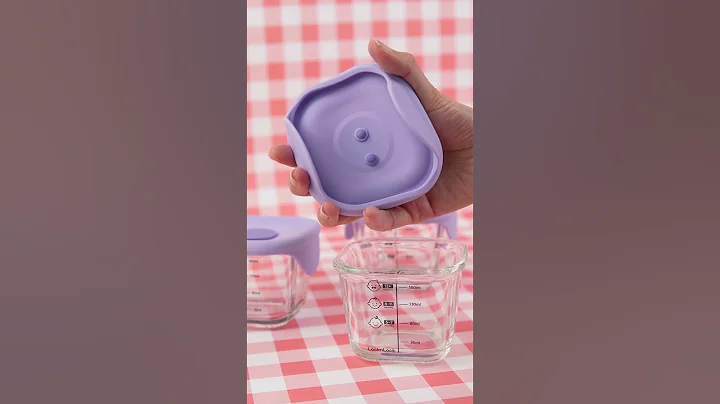 HEAT RESISTANT AND SAFE FOR DAILY MEAL WITH OVEN GLASS BABY FOOD CONTAINER