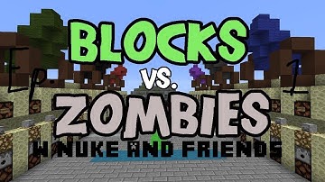 Minecraft | Blocks vs Zombies Ep. 1 w/Nuke and Friends | WHY ARE WE SO BAD?!?!