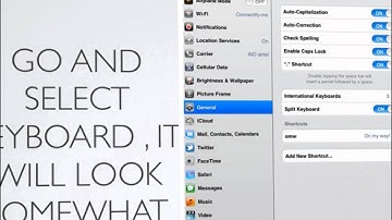 How To Turn Off AutoCorrect On Your  iPad / iPod Touch / iPhone
