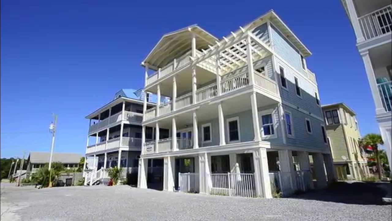 Grayton Beach FL Rental "The Grayton House" 30A Gulf Front Real Estate with Heated Private Pool