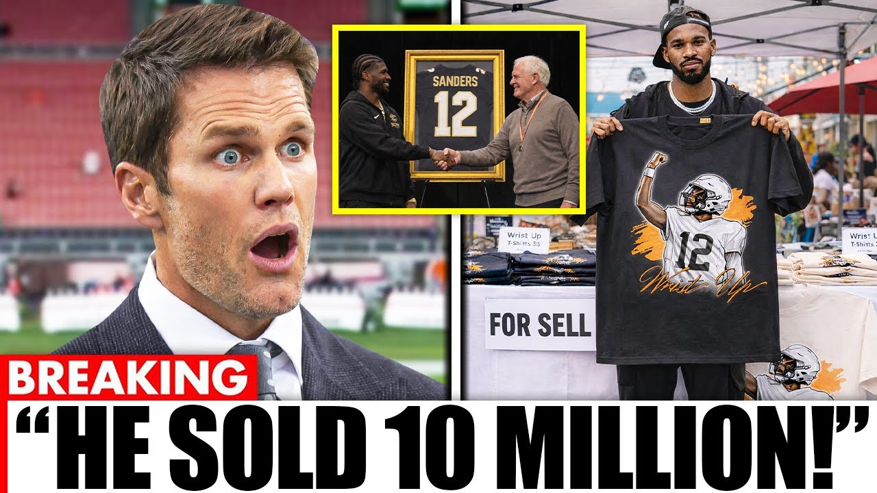 NFL STUNNED as Shedeur Sanders’ Jersey Sales EXPLODE to #1 in 2025