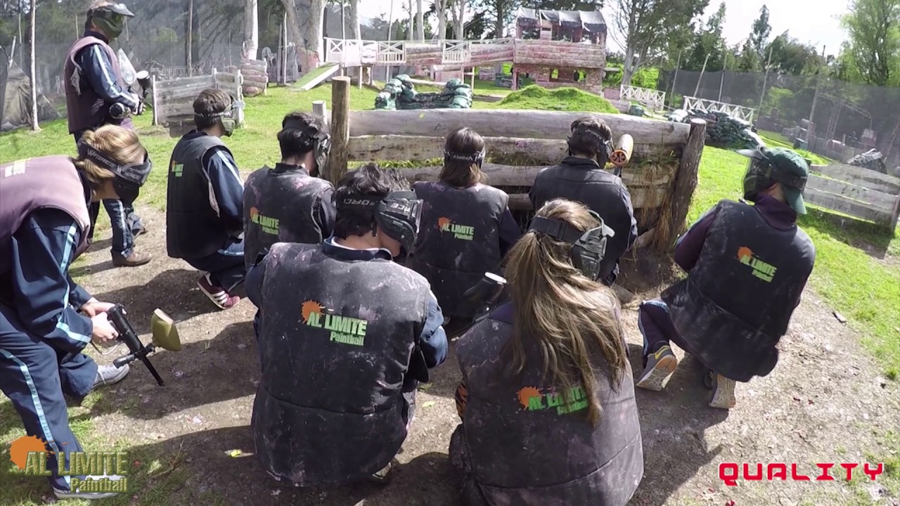 AL LIMITE PAINTBALL FIN DE AÑO. 2016 YouTube