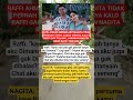 RAFFI AHMAD MENGELUH😱😱⁉️ #rafiahmad #raffinagita #viralvideo