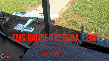 FMS Ranger Cessna 1.8m - Sunny Windy flight.