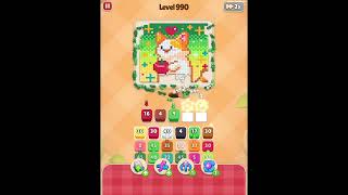 Colony Flow! Level 990 Solution/ Hard Puzzle Walkthrough 