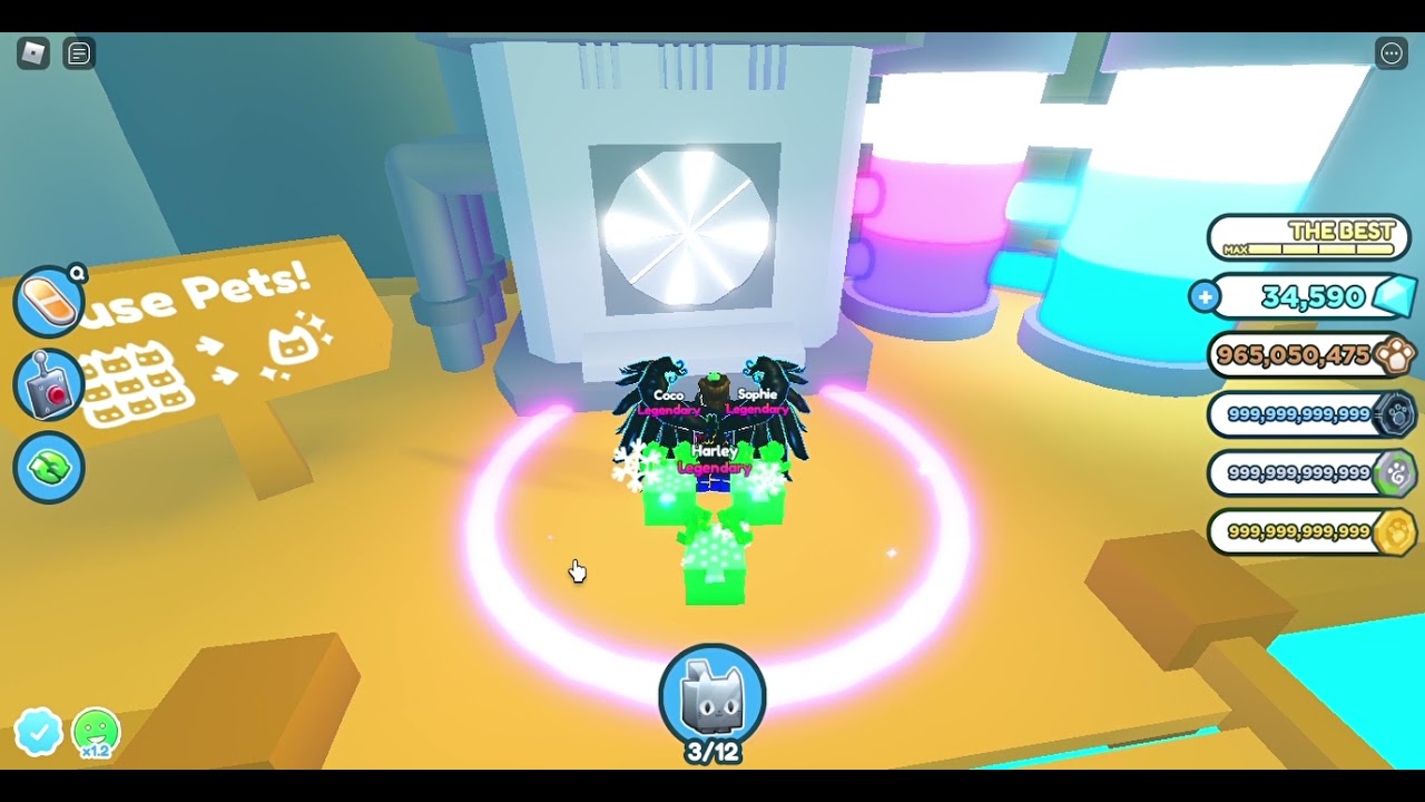 What happens when you fuse 3 Rainbow Rudolf? (Pet Simulator X!)