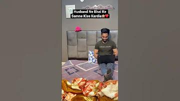 Husband Ne Bhai Ke Samne K Ss Kardia Swatimonga Rajatswati Couplegoals Funny Husbandwife 
