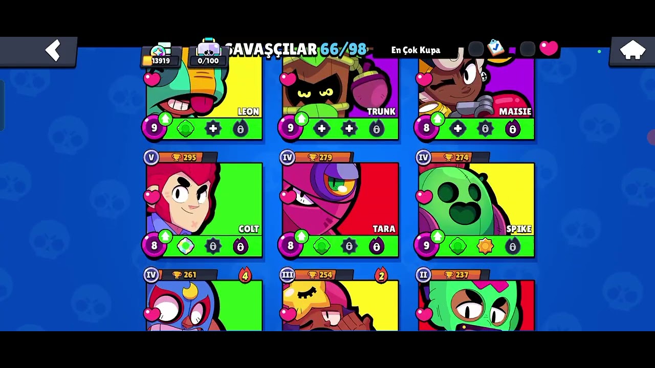 Beni öldüren karekteri seçiyorum