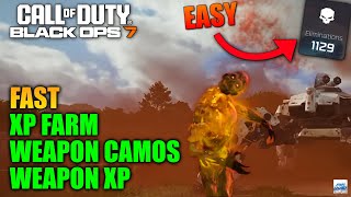 Insanely fast way to farm XP, Camos, Weapon levels and Combat power in Black Ops 7 ENDGAME - PATCHED
