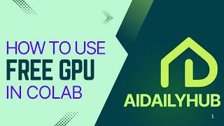 FREE GPU Power in Colab — Here's How to Unlock It