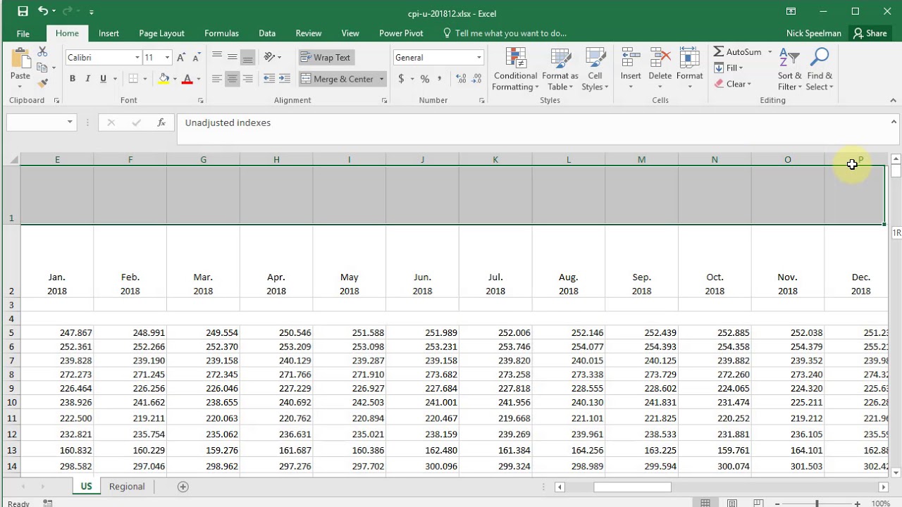 how to merge cells in a table microsoft excel