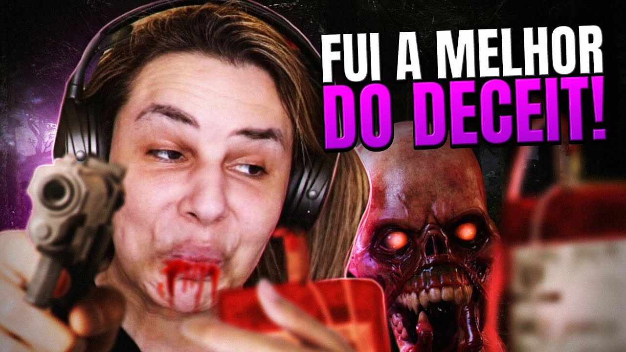 Fui A MELHOR KILLER e MELHOR SURVIVOR do Deceit 💋