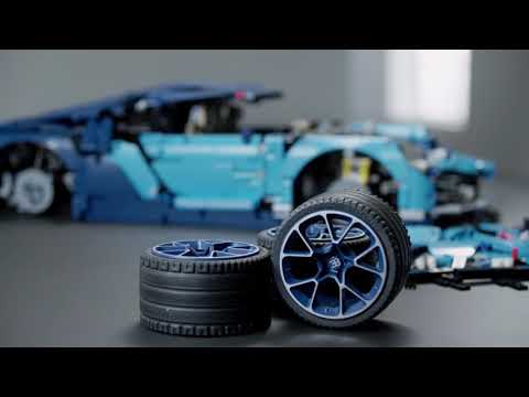 Bugatti Chiron Lego Technic product launch video