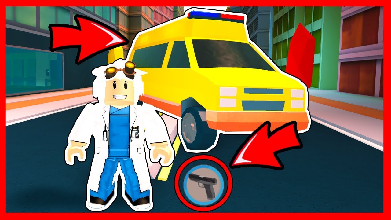 El Verdadero Uso De La Ambulancia De Jailbreak Roblox - me encontre a krao esp en roblox youtube