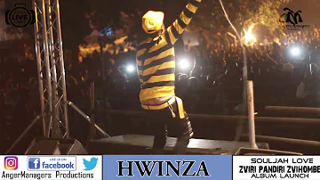Hwinza at Soul Jah Love  album launch (Zviri pandiri zvihombe)
