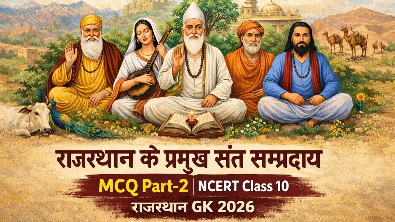 Rajasthan ke Pramukh Sant Sampradaya MCQ Part-2 #historygk #youtubevideos