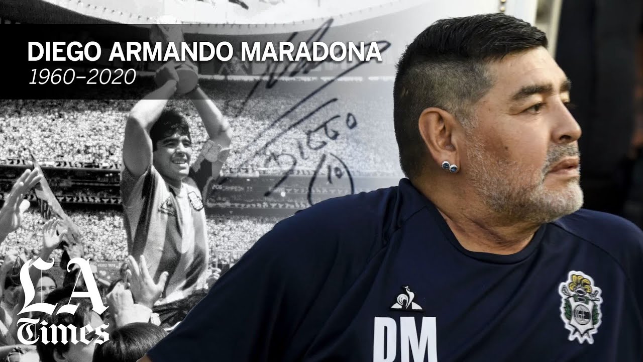 Argentine Soccer Legend Diego Maradona Dies At 60