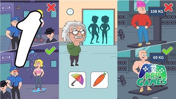 Einstein™ Brain Games: Mind Puzzles Gameplay Walkthrough #1 (Android, IOS)