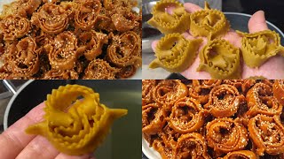 Recette de chebakia  marocaine : gâteaux au miel / Moroccan Sesame Cookies with Honey