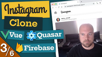 Create an Instagram Clone with Vue JS, Quasar & Firebase - in 4 HOURS! (3/6)