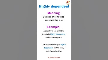 Adverb collocation (Highly dependent)