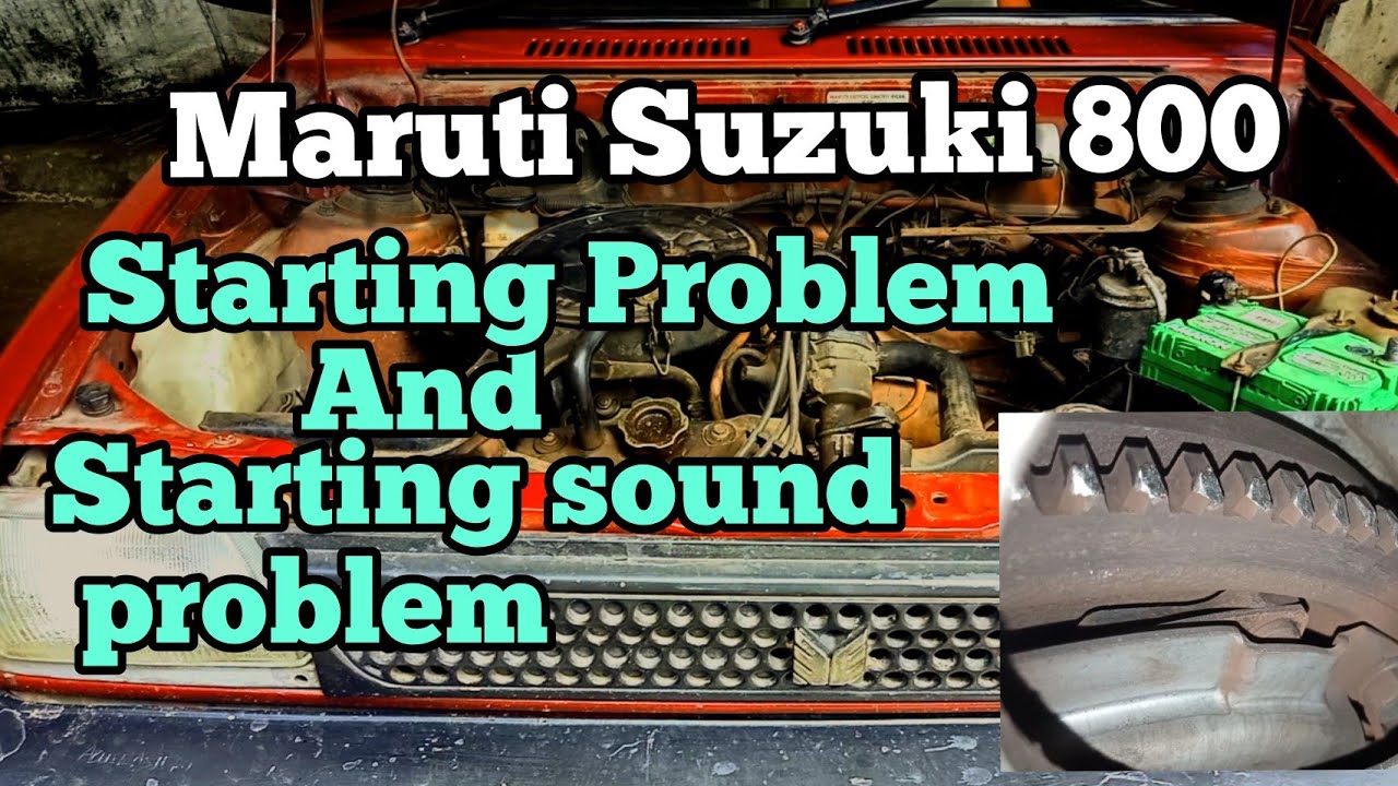 maruti 800 starting problem || maruti 800 starting sound problem || maruti 800 || clutch pedal tight