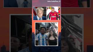 Donald Trump copying Antony and Speed with Real Fan #football #speed #memes #funnyshorts