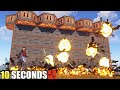 Raiding a HUGE CLAN BASE in less than 10 SECONDS - Rust