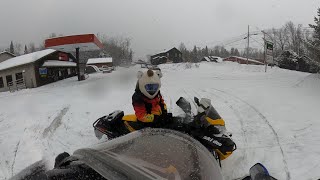 2024 Old Forge Snowmobiling January 7 - First ride of the season
