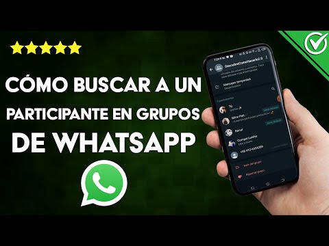 ¿Cómo buscar a un participante en grupos de WHATSAPP? - Redes sociales