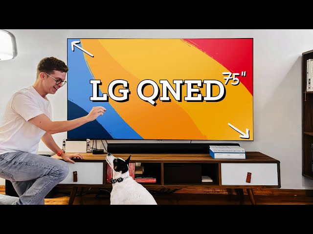 Ésta es mi nueva TV 75 pulgadas de LG que se conecta con mi Smart Home 