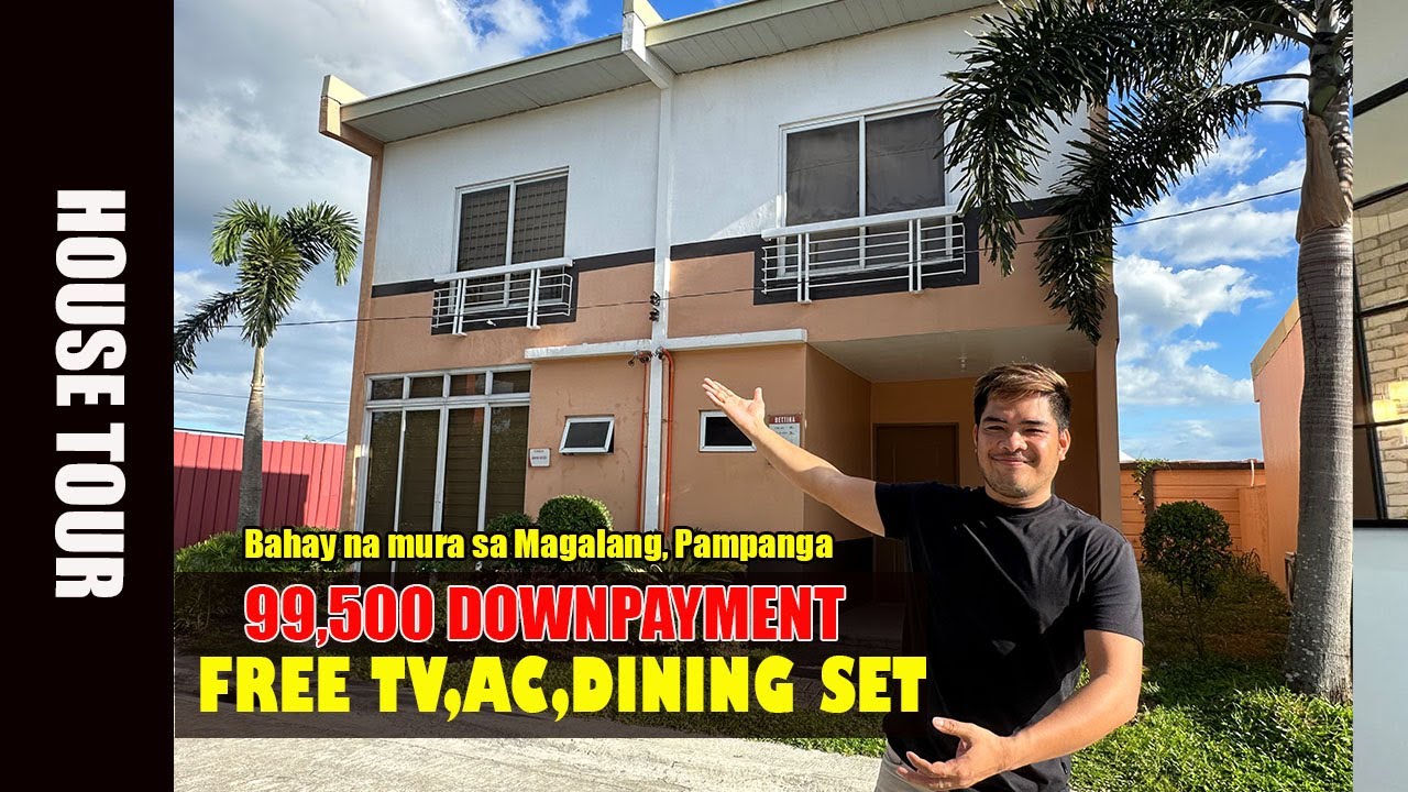 PANALO TO! 99,500 DOWNPAYMENT LIPAT AGAD SA MAGALANG PAMPANGA #HousesaleinPampanga