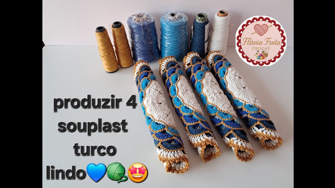 Souplast turco coisa mas linda!💙🧶