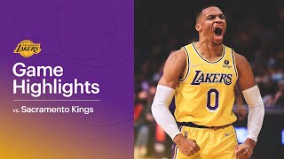 HIGHLIGHTS | Russell Westbrook (29 pts, 11 ast, 10 reb) vs Sacramento Kings
