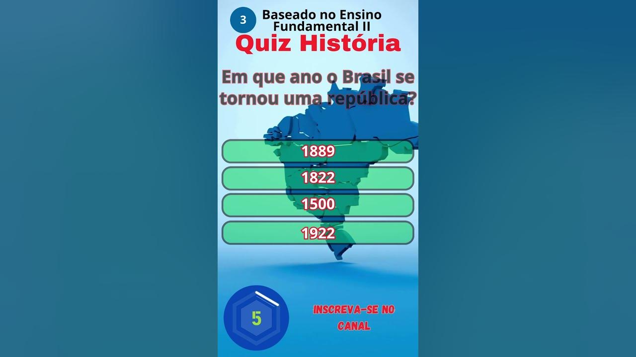 Quiz História 39 #quiz #quizz #curiosidades #quizmania #quizze 