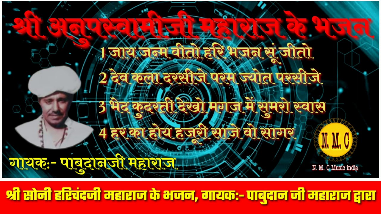 भाग- २ श्री अनोपदासजी के भजन// part-2  pabudanji maharaj// चेत सको तो चेतो// dev kala darsije//