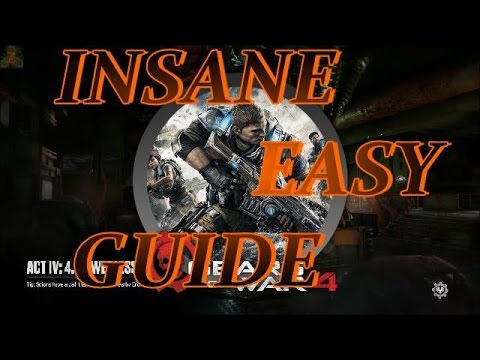 ACT IV: 4. POWERLESS KILL THE CARRIER (INSANE MODE) EASY GUIDE (gears of war 4 campaign)