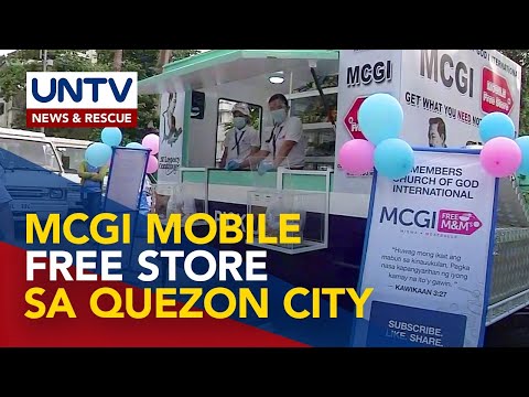 Pinakabagong MCGI Mobile Free Store, inilunsad sa Quezon City