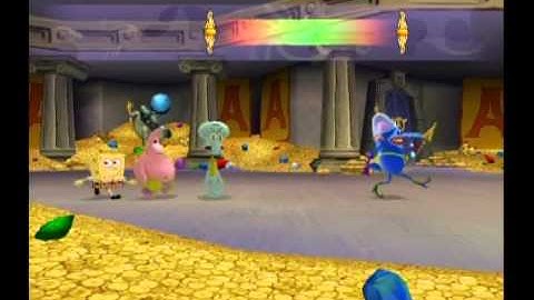 10-Minute Gameplay - SpongeBob SquarePants: Atlantis SquarePantis (Wii)
