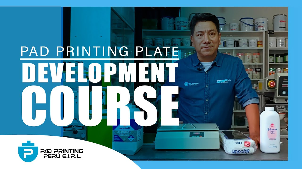 Pad Printing Plate Development Course - YouTube