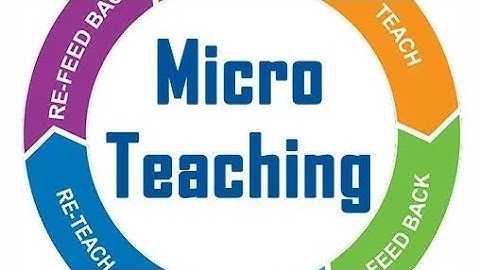 B.Ed. Practicum 2nd semester / Course 1.2.3 / Microteaching practical through simulation method