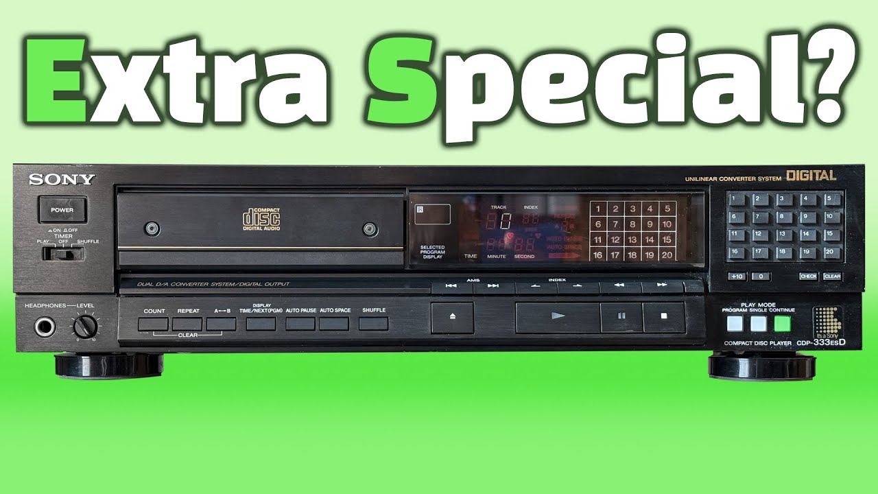 Обслуживание CD-плеера Sony ES