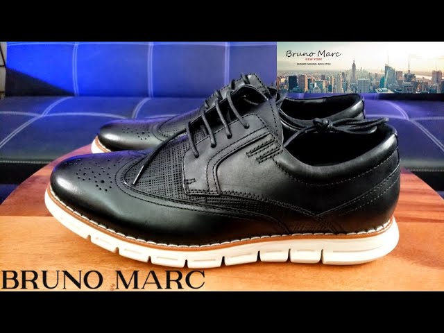 Men's Dress Sneakers Casual Oxford Formal Shoes-brunomarcshoes