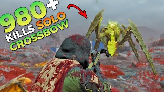 Helldivers 2 - Putting The New Crossbow To The Test (Solo, Helldive Difficulty)