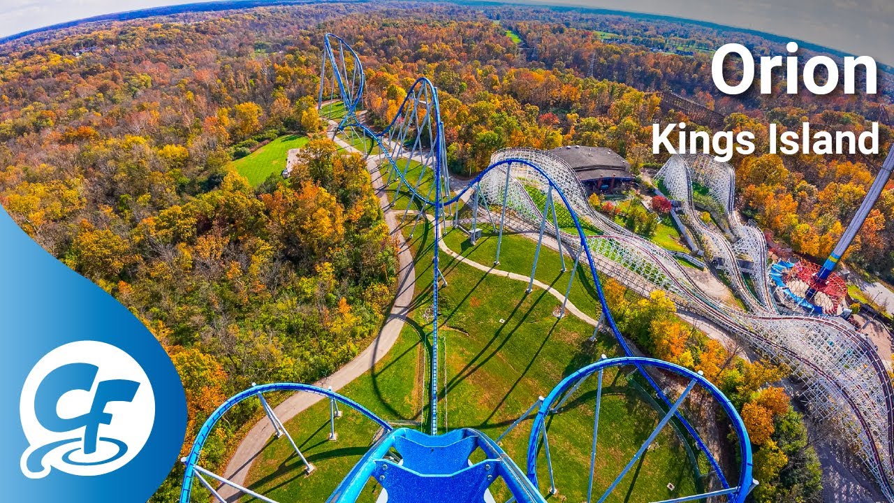 Orion front seat on-ride 4K POV Kings Island
