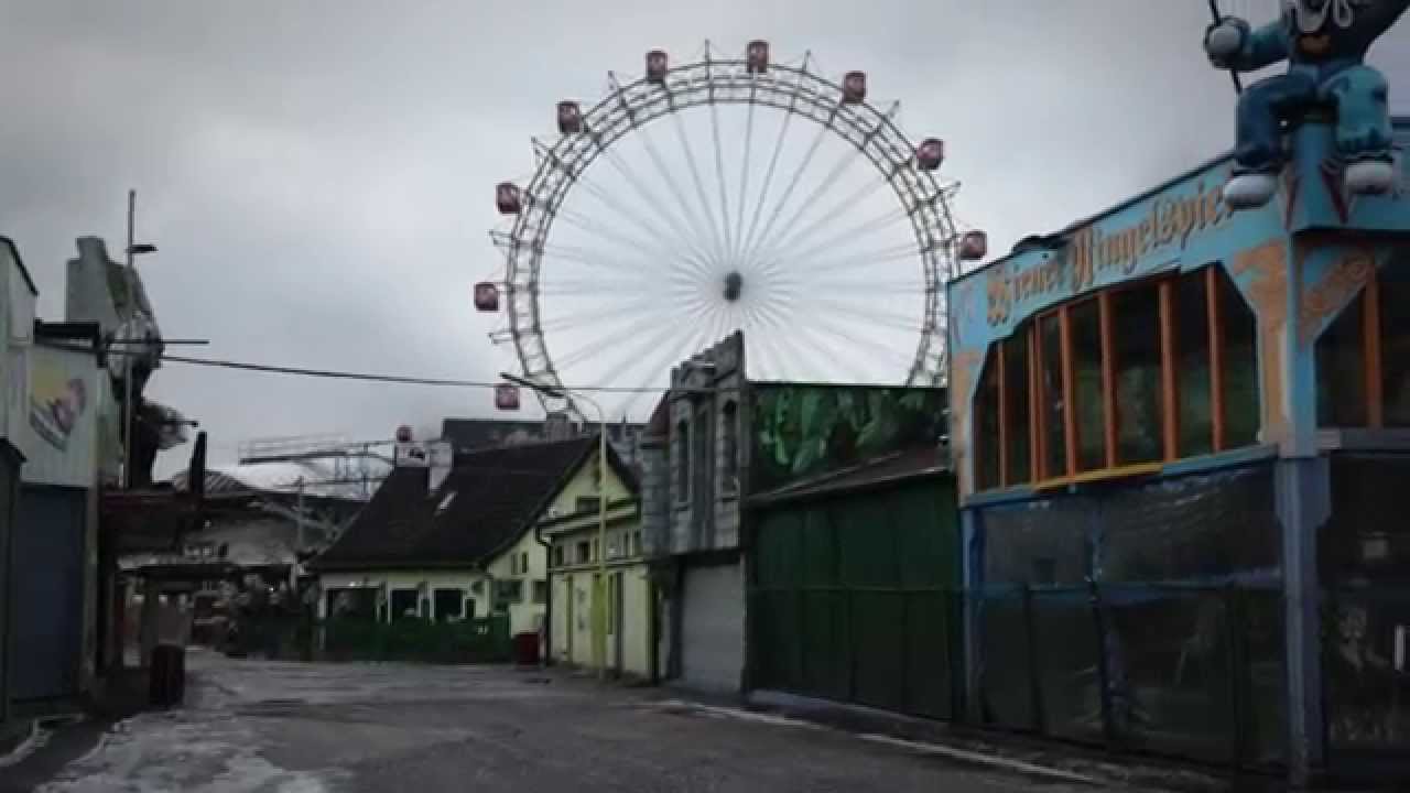The Vienna Giant Ferris Wheel - Takes Off
