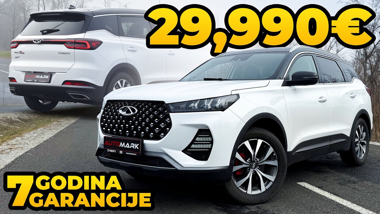 Chery Tiggo 7 Pro MY - RESTILIZOVANA VERZIJA - TEST AUTOMOBILA