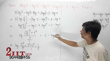 Logarithms Exercise 2.3 Q6 Applied Maths Class 11 ML Aggarwal