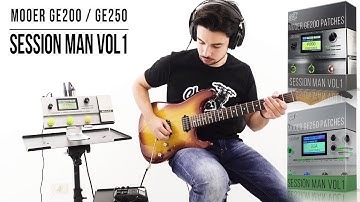 Mooer GE200 / GE250 Patches | Session Man vol1 | Playthrough (MNRS Amp Profiles)