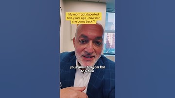 Brad Bernstein explains the bars to returning to the U.S